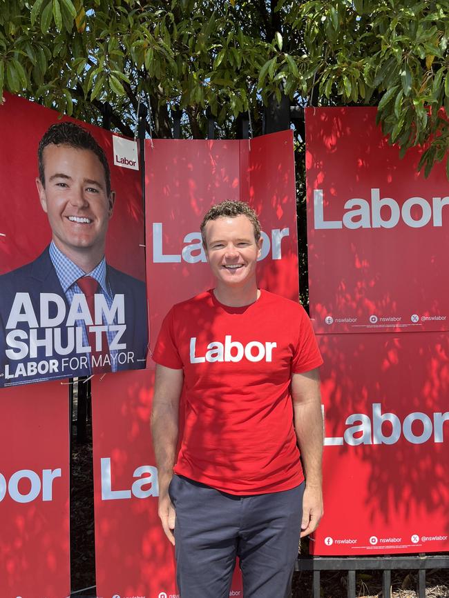 Adam Schultz is the Labor candidate for Mayor for Lake Macquarie in 2024 Local Government Elections. Supplied