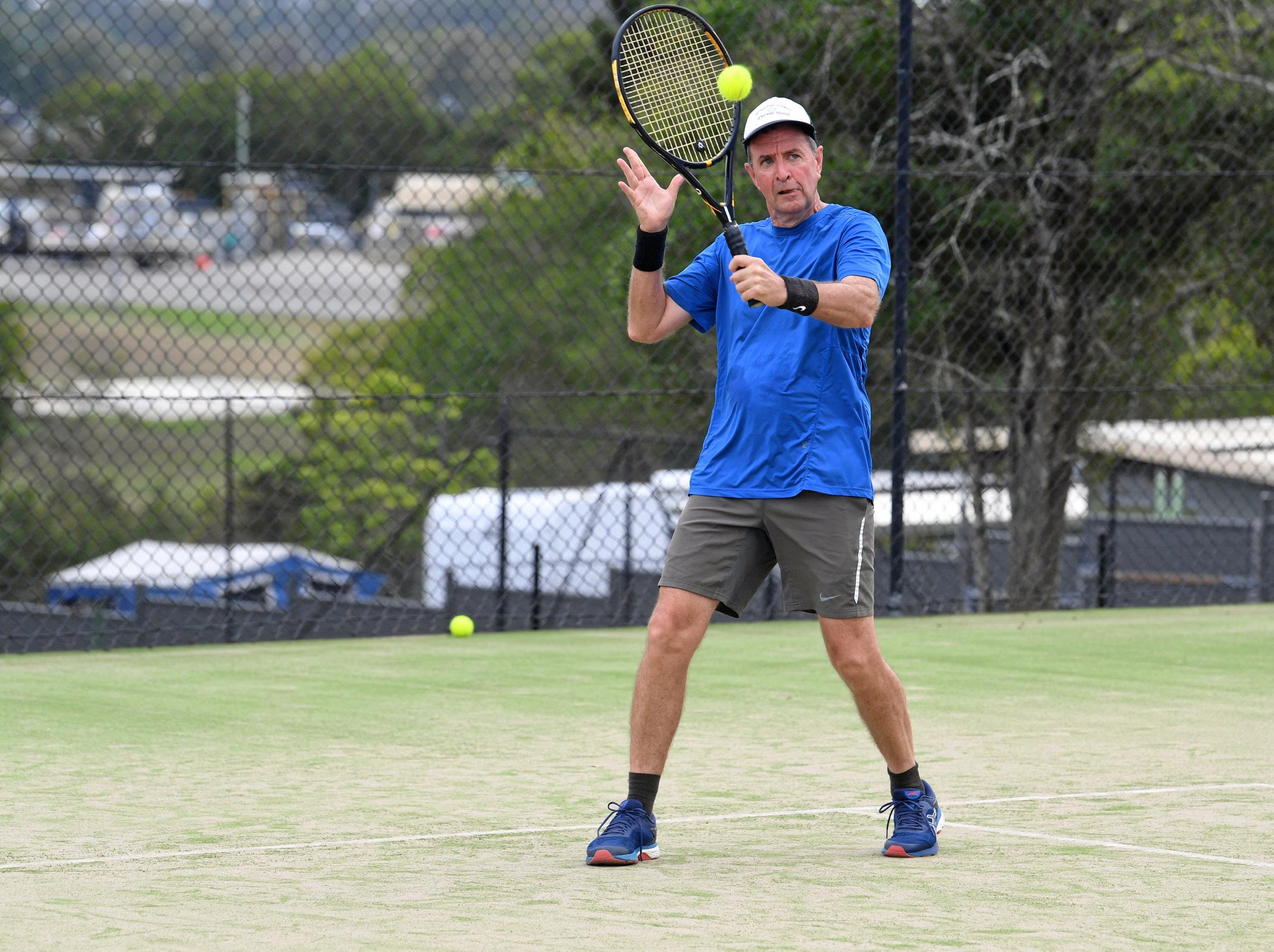 Gympie Tennis tournament - Peter Webb. Picture: Troy Jegers