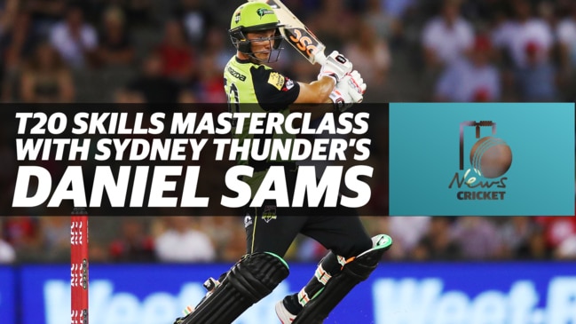 T20 batting masterclass with Daniel Sams