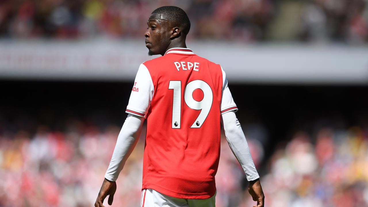 Nicolas Pepe arrived from Lille during the transfer window as Arsenal's most expensive signing.