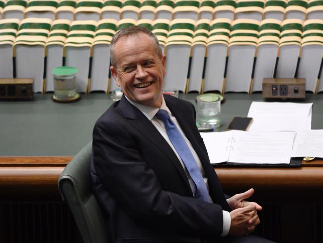 Australian Federal Opposition Leader Bill Shorten during House of Representatives Question Time. Picture: AAP