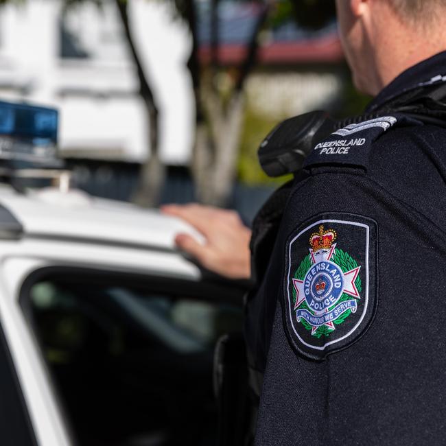 The man was allegedly intercepted by police on Saturday morning and following further inquiries the vehicle was identified as stolen. Picture: QPS