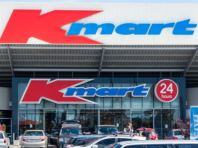 Melbourne, Australia - January 2, 2015: Kmart store in Burwood in suburban Melbourne. Kmart is a discount department store owned by Wesfarmers.