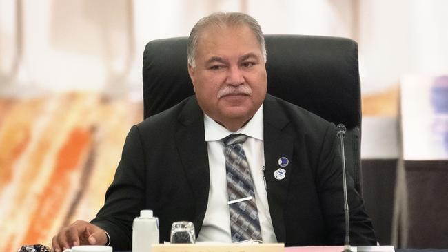 Pacific Islands Forum secretary-general Baron Waqa. Picture: AFP