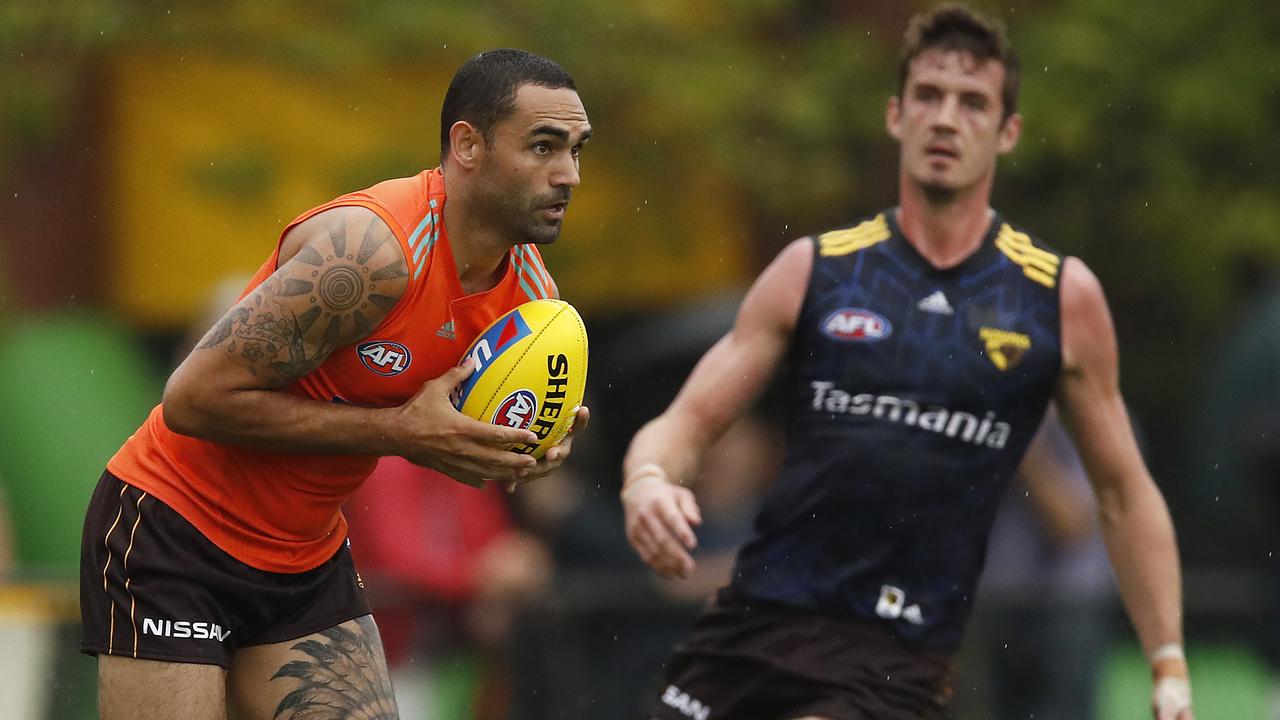 Shaun Burgoyne considered a move to Gold Coast in the trade period, but decided to stay at Hawthorn for his 19th AFL season. (Photo by Daniel Pockett/AFL Photos/Getty Images)