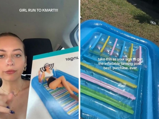 A pool lounger is going viral on TikTok