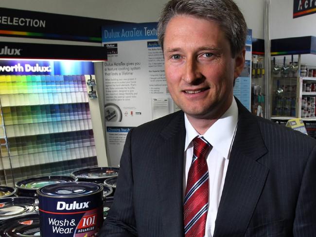 30/06/2010 BUSINESS: Dulux Paints CEO Patrick Houlihan, at one of their outlets in Melbourne.