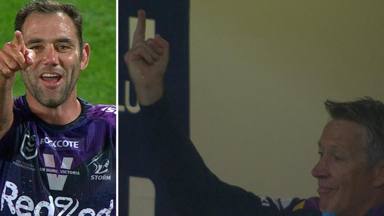 Craig Bellamy had a one-fingered message for Cameron Smith.