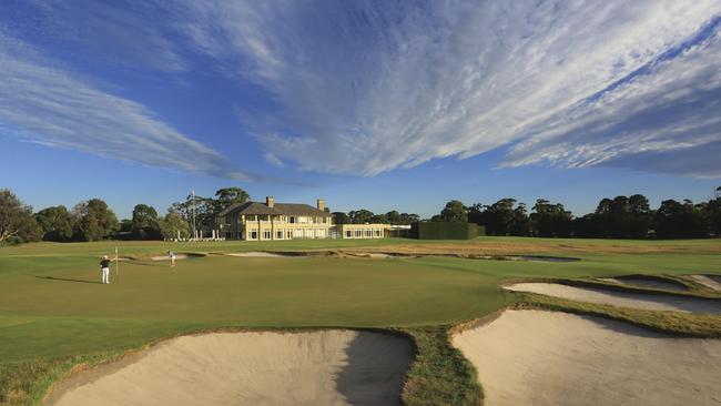 Royal Melbourne Golf Club, East Course. Picture: Visit Victoria