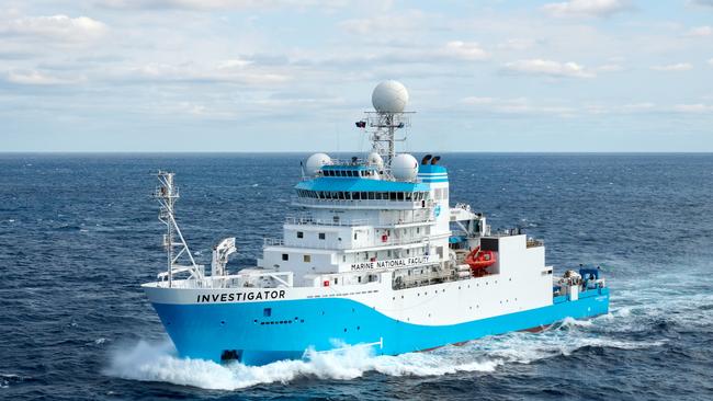 CSIRO research vessel RV Investigator.