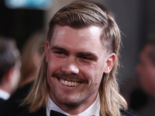 Ryan Papenhuyzen rocks a fine mullet. Picture: Getty