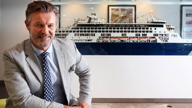 Sture Myrmell: President of P&amp;O Cruises. Pic by James Croucher