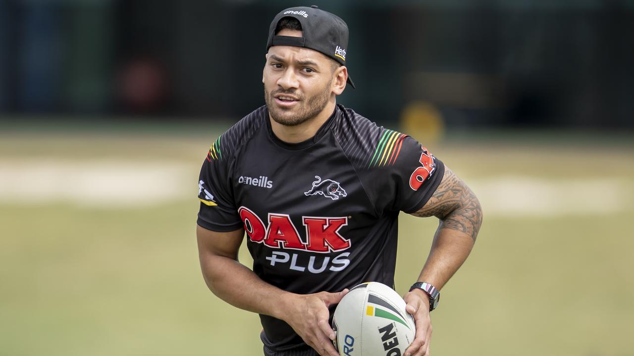 Api Koroisau has joined the Panthers. Credit: Penrith Panthers