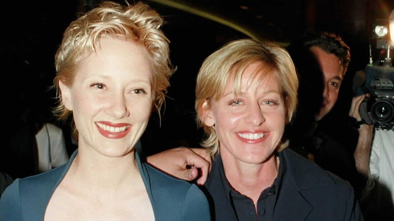 Heche and DeGeneres on a 1997 red carpet.