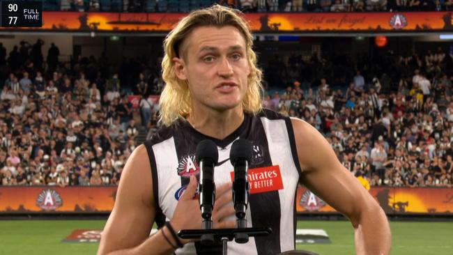 Darcy Moore's speech was beautiful.