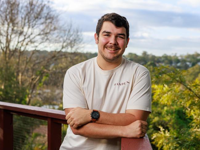 Aidan Porter, co-founder of new charity Bandu, in Seaforth. Picture: Justin Lloyd.