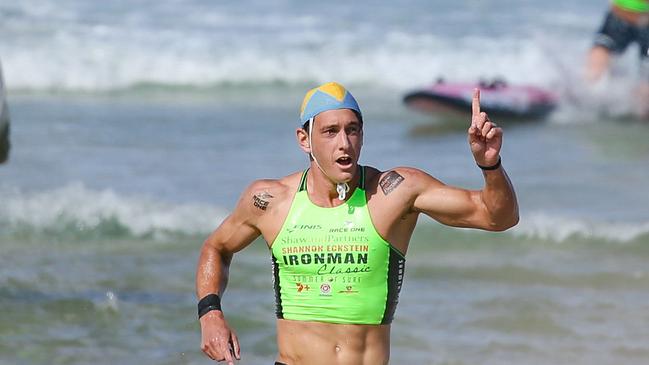 Ali Day Takes out the Open Iron Man on day two of The Shannon Eckstein Classic, a Summer of Surf event held at Northcliffe Surf Life Saving Club.Picture: Glenn Campbell