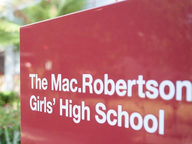 Mac.Robertson Girls' High School