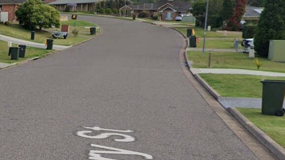 Avery Street, Rutherford where there was a suspected attempted arson attack. Police are investigating. Google Maps