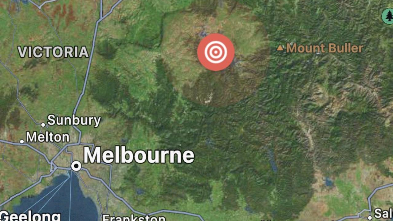 Earthquakes were reported near Lake Eldon, Victoria during the night