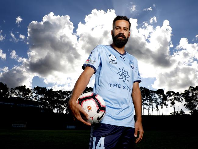 Sydney FC captain Alex Brosque. Picture: Chris Pavlich