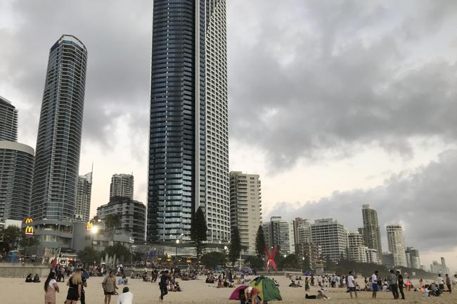 Gold Coast New Year's Day in Surfers Paradise. Picture: Emily Halloran 