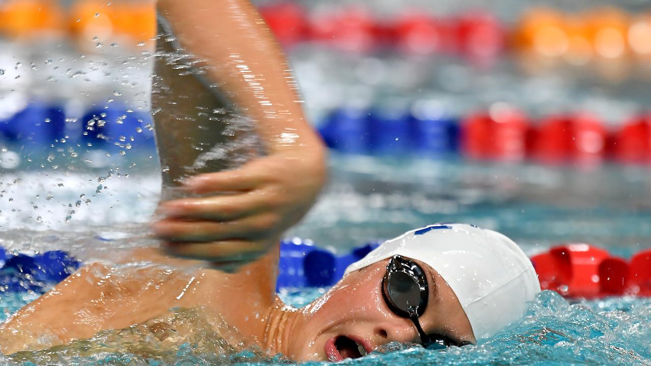 Action from the GPS swimming championships. Thursday March 10, 2022. Picture, John Gass