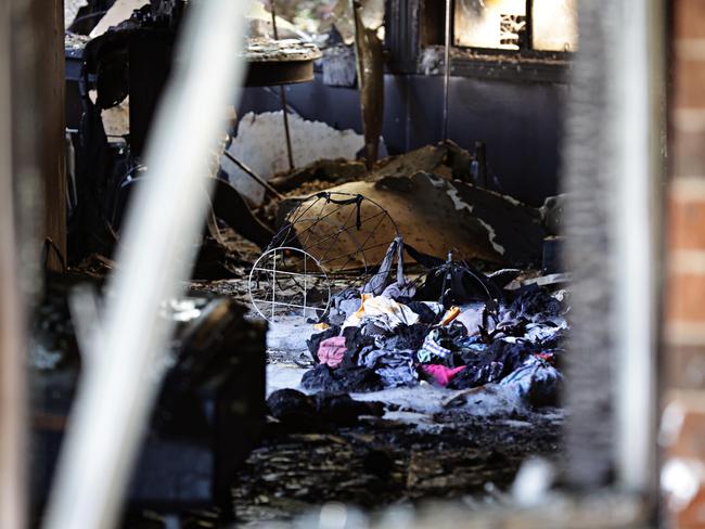 The boy was home alone for less than 10 minutes when the fire broke out. Picture: Adam Yip