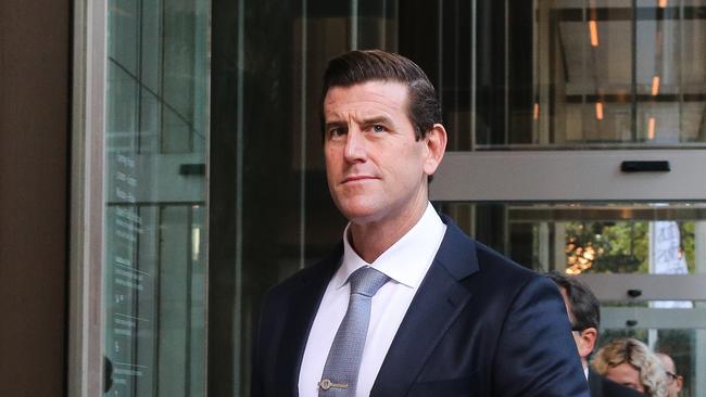 Ben Roberts-Smith is seen leaving the Federal Court in Sydney. Picture NCA Newswire/ Gaye Gerard