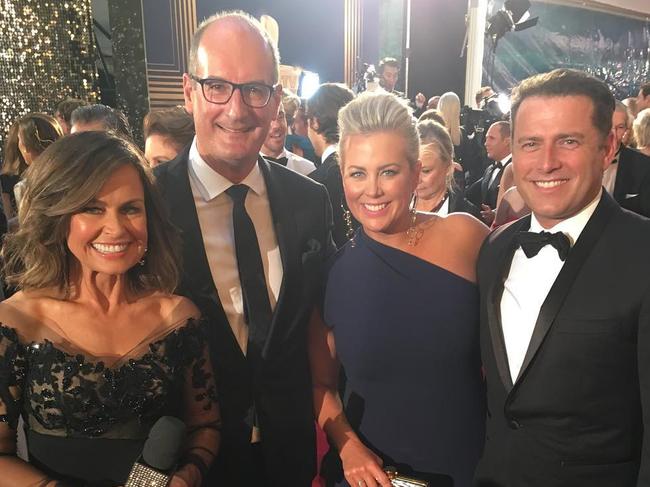 Kochie and Sam dominated the ratings over their Today ‘rivals’, Karl and Lisa. Picture: Samantha Armytage/Instagram