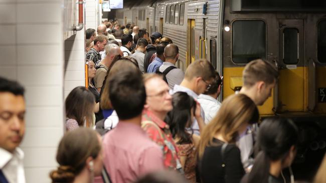 Lack of staff and impending union action has triggered a perfect storm for Sydney Trains. Picture: Christian Gilles