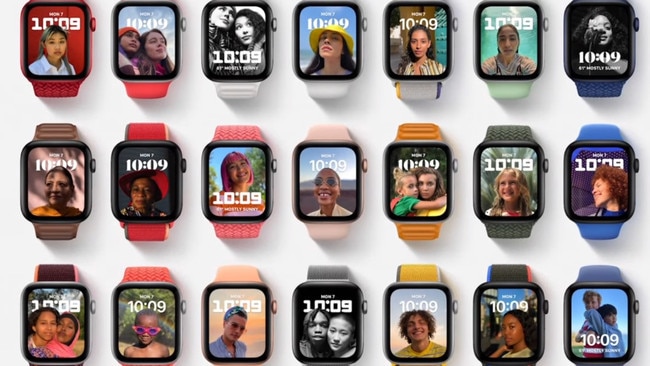 Apple Watch portrait watch faces