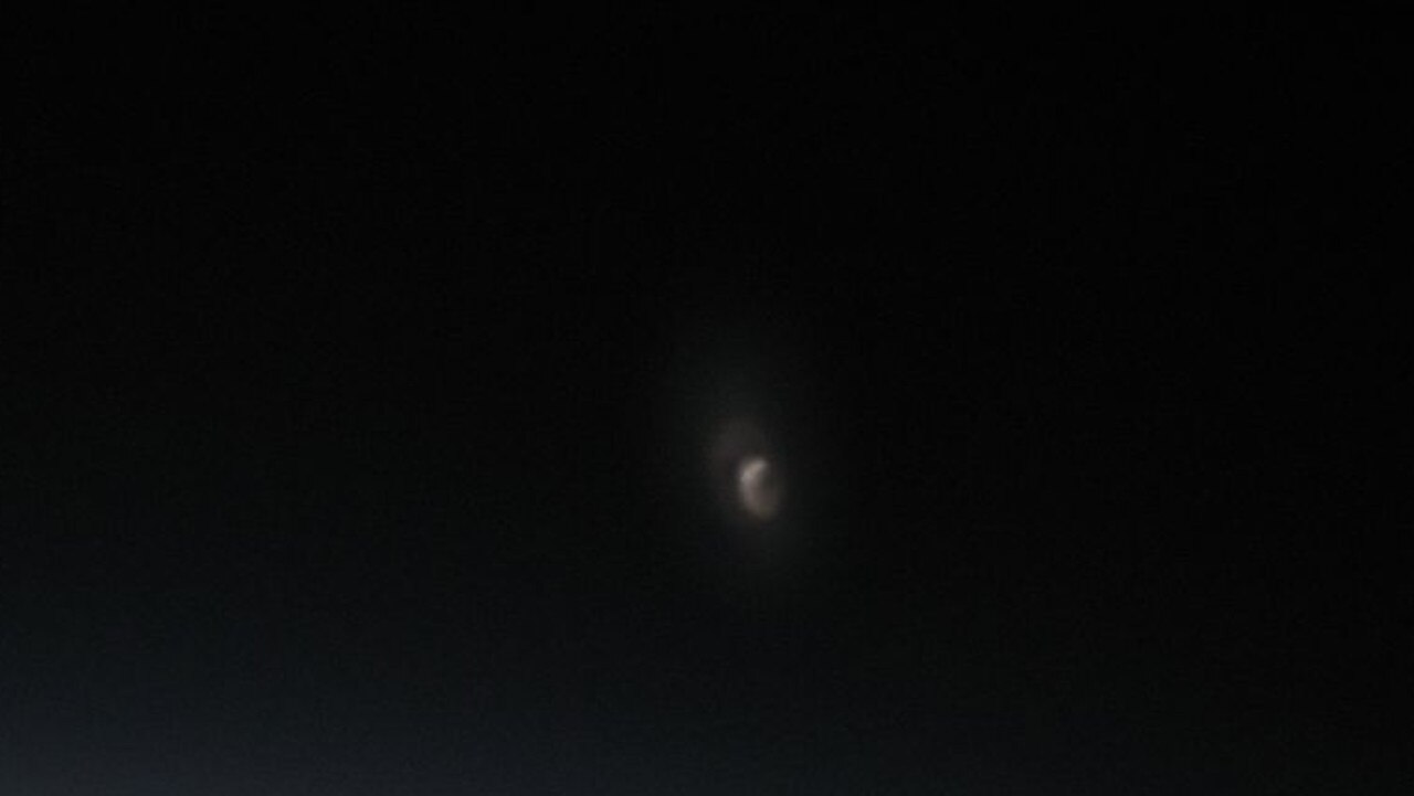 This object seen from Burleigh Heads on the Gold Coast in June 2010 was later linked to the launch of the SpaceX Falcon 9 rocket launched from Cape Canaveral in Florida.