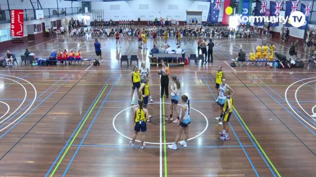 Replay: Australian Country Junior Basketball Cup - Court 8 - NSW Waratahs v Vic Goldminers (U16 Girls)