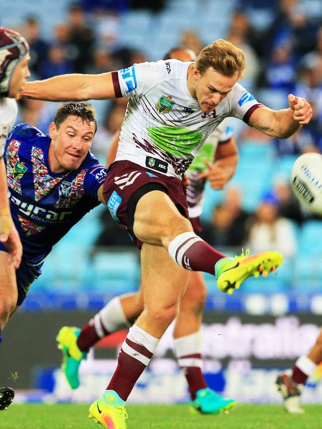 Daly Cherry-Evans in action for the Sea Eagles. Picture: Mark Evans