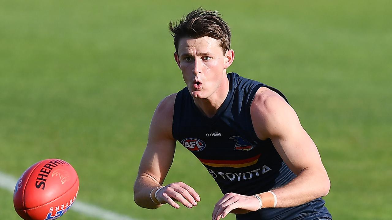 Adelaide midfielder Matt Crouch could be playing elsewhere next year. Picture: Mark Brake