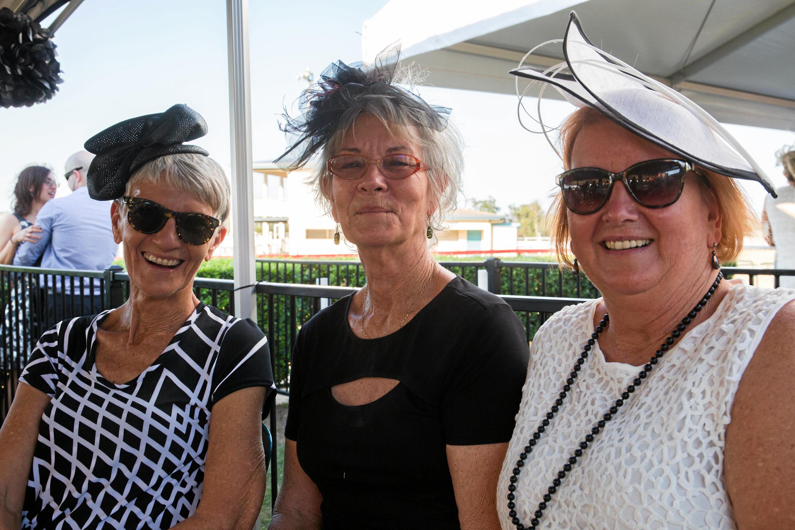 Marion Sillett, Jan Garrett and Kerry Groves. Picture: Jacob Carson