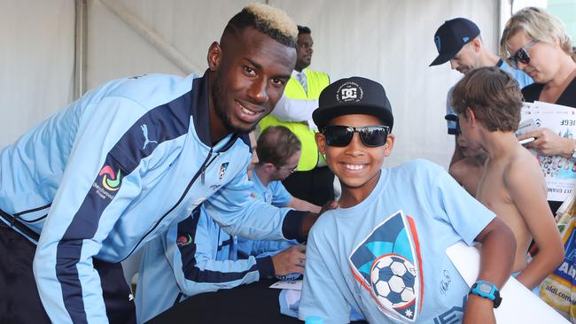 Bernie Ibini has been a favourite with Sydney FC fans. Picture: Getty Images