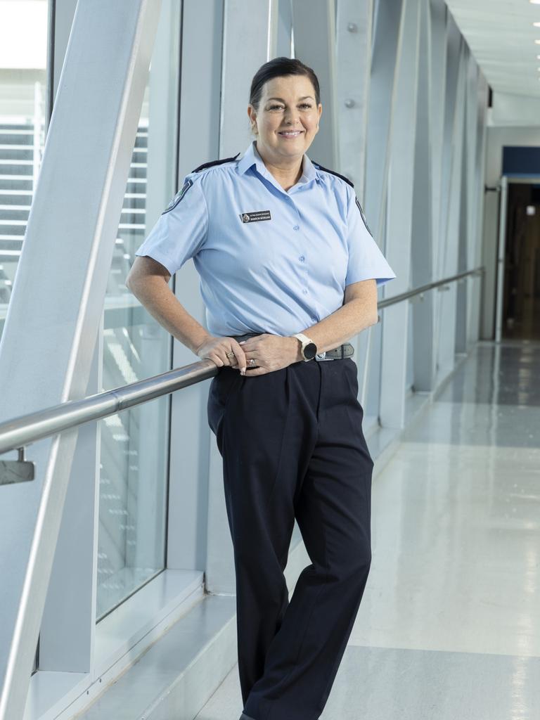 Acting Senior Sergeant Sharon Morgan at Mater Hospital, South Brisbane, Tuesday, May 21, 2024 - Picture: Richard Walker
