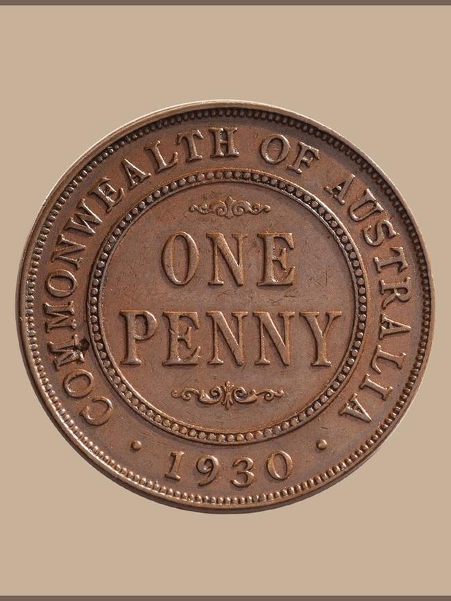 The 1930s Penny. Picture: Supplied