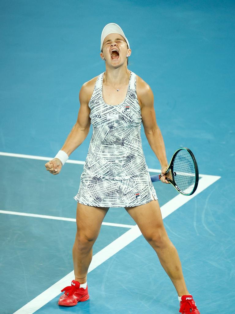 Three-time grand slam champion Ash Barty. Photo by Daniel Pockett/Getty Images