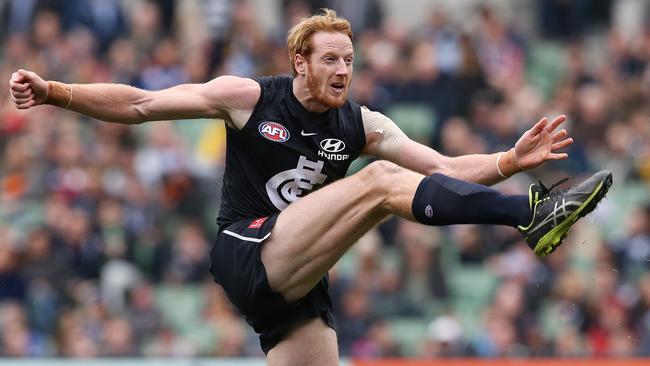 Andrew Phillips in action for the Blues in 2019. Picture: Michael Klein