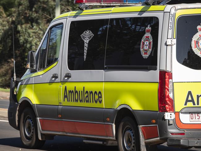 Generic ambulance, QAS, Queensland Ambulance Service, emergency services, Thursday, August 29, 2024. Picture: Kevin Farmer