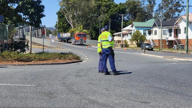 Emergency services attended a truck fire in Lismore on Friday, September 10, 2021.