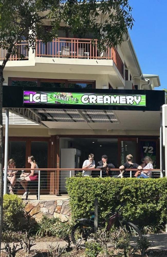 Planet 72 Ice Creamery opened their second store in Noosa. Picture: Instagram