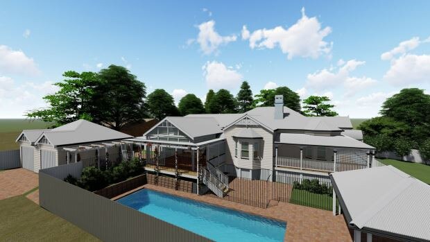 26 Godfrey St, East Toowoomba. Proposed changes.