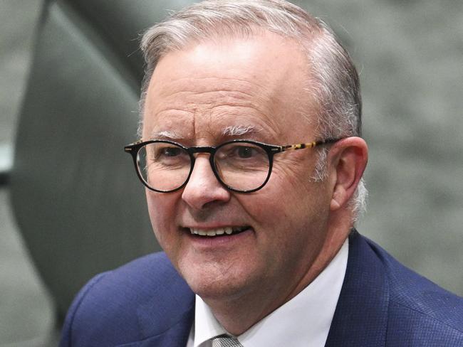 CANBERRA, AUSTRALIA, NewsWire Photos. MARCH 25, 2024: Prime Minister Anthony Albanese during Question Time at Parliament House in Canberra. Picture: NCA NewsWire / Martin Ollman