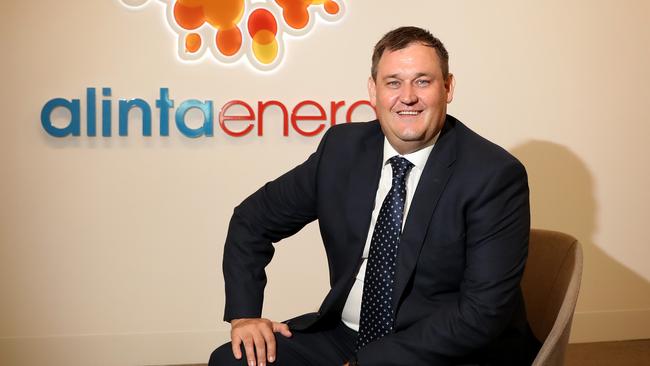 Alinta chief Jeff Dimery. As the owner of the Loy Yang B coal plant in Victoria, Alinta, submitted a formal request to double the cap payment to $600MWh. Picture: Stuart McEvoy