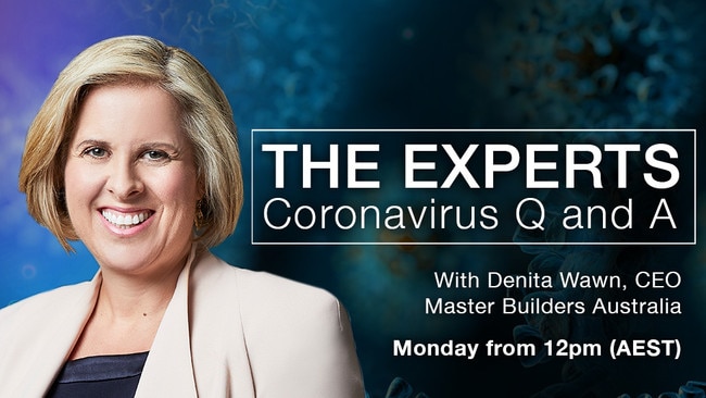 Denita Wawn, CEO, Master Builders Australia, answers readers' questions