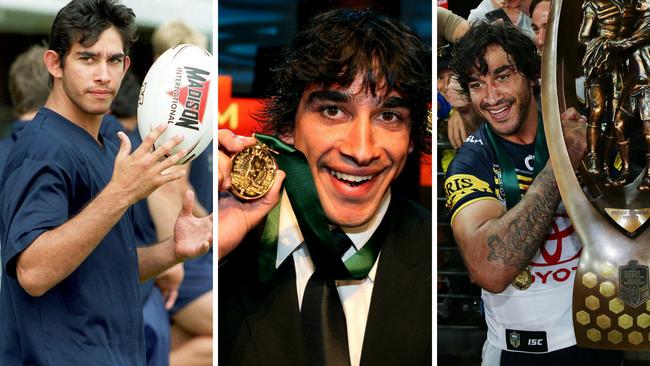 The changing face of Johnathan Thurston, an NRL legend.